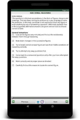 Nonverbal Reasoning (eBook) android App screenshot 5